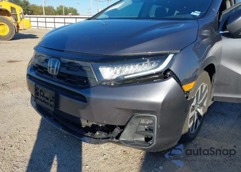 2025 Honda Odyssey Ex-L from USA, damaged, VIN 5FNRL6H66SB082248